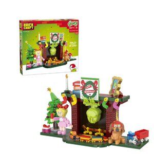 Brickcraft The Grinch Grinchmas Eve Fireplace Building Kit (547-Pieces)